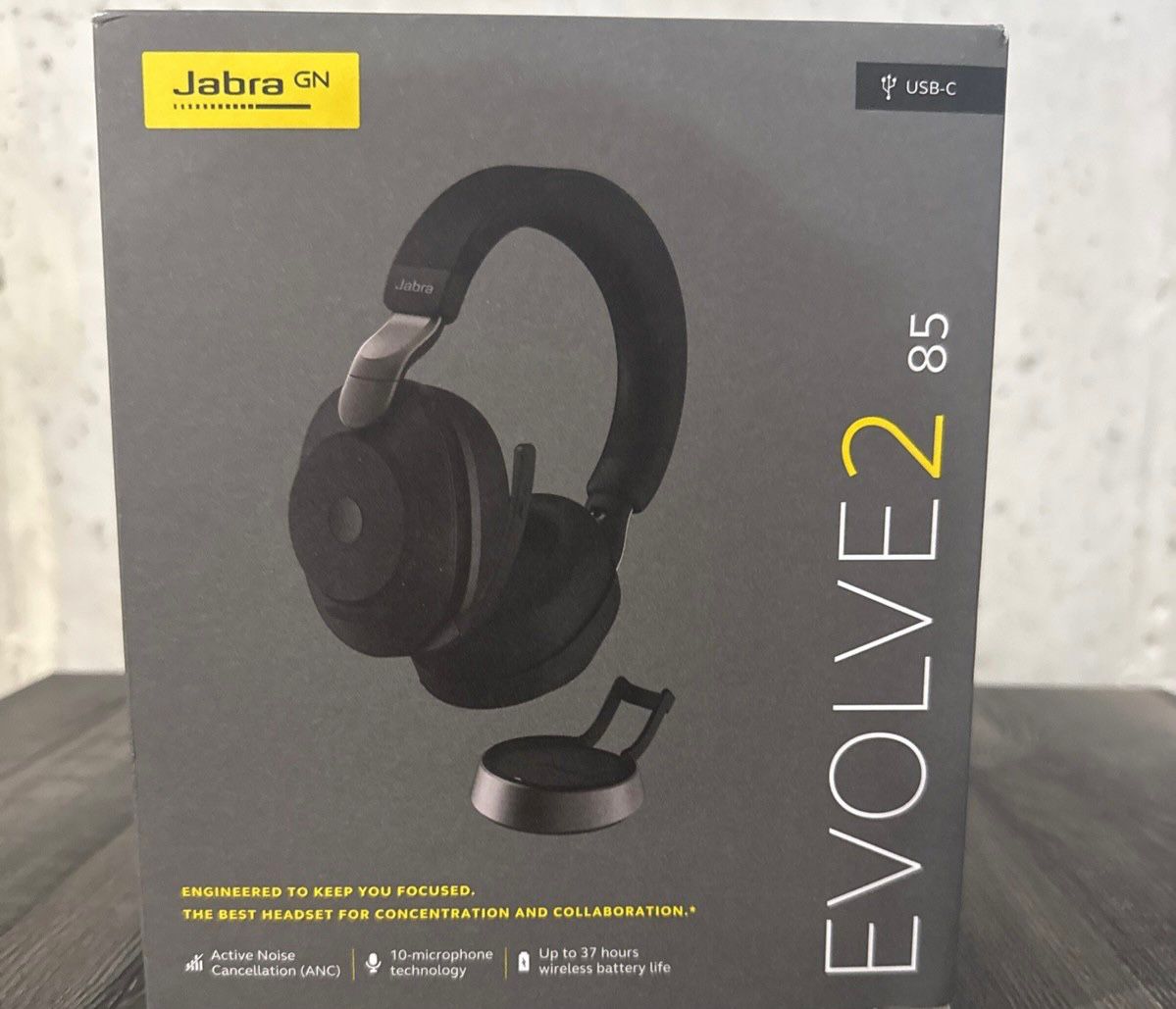 The Jabra GN9120 Flex Boom Headset